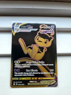 Pokemon TCG Mew VMAX Fusion Strike Holo Ultra Rare Card #TG30/TG30 NM - Image 1