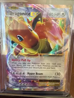 Pokemon TCG Dragonite EX Ultra Rare Holo Card 72/108 2016 Edition - Image 1