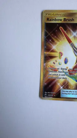 Pokemon Card Rainbow Brush 182/168 Gold S&M Celestial Storm 2018 NM - Image 3