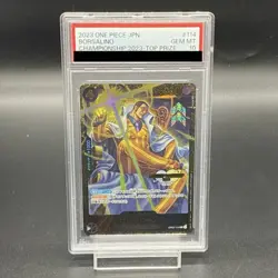 One Piece Card PSA 10 Borsalino Championship 2023 CS2023 Promo Unsealed 32acbb1 - Image 1