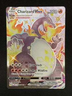 Charizard VMAX Shining Fates Full Art SV107/SV122 Pokemon Card FA 2021 - Image 1