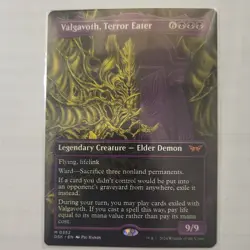MTG Valgavoth, Terror Eater (352/469) Duskmourn House of Horror NM - Image 1