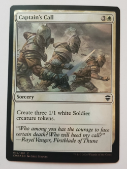 1x Captain's Call FOIL Commander Legends MTG Magic the Gathering NM - Image 1