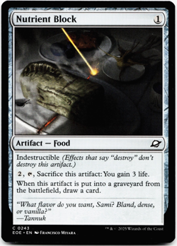 Nutrient Block [Edge of Eternities] MTG Magic NM/M - Image 3