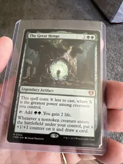 MTG The Great Henge Throne of Eldraine MYTHIC NM nonfoil EDH Staple - Image 1