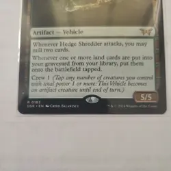 MTG - Hedge Shredder Duskmourn: House of Horror Regular R#0183 - Image 3