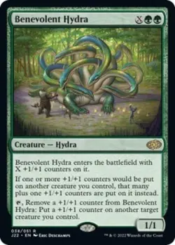 MTG English Benevolent Hydra NM Normal Jumpstart 2022 - Image 1