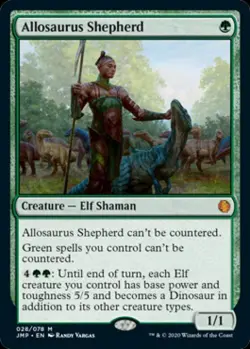 MTG English Allosaurus Shepherd NM Normal Jumpstart - Image 1