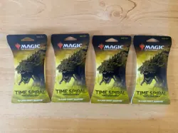 Lot Of 4 Magic the Gathering MTG Time Spiral Remastered 15 Card Draft Booster - Image 1
