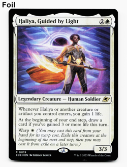 Haliya, Guided by Light (FOIL) - [Edge of Eternities] MTG Magic NM/M ⚪ - Image 1
