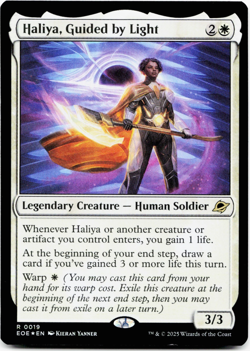 Haliya, Guided by Light (FOIL) - [Edge of Eternities] MTG Magic NM/M ⚪ - Image 3