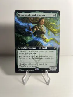 MTG Nissa, Worldsoul Speaker (29/204) Aetherdrift Commander - Image 1