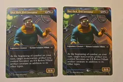 2x Doc Ock, Evil Inventor (BORDERLESS) 0024 Regular Marvel's Spider-Man MTG - Image 1
