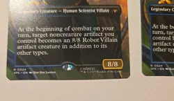 2x Doc Ock, Evil Inventor (BORDERLESS) 0024 Regular Marvel's Spider-Man MTG - Image 2