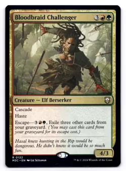 Bloodbraid Challenger NM Commander: Modern Horizons 3 0122 MTG Regular - Image 1