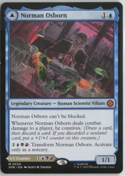 MTG 0039 M - Norman Osborn / Green Goblin - Marvels Spiderman Set - Image 1