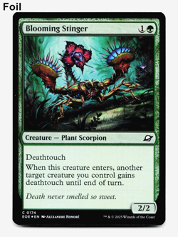 Blooming Stinger (FOIL) - [Edge of Eternities] MTG Magic NM/M 🌳 - Image 1