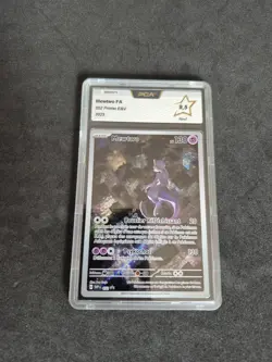 Carte Pokemon Mewtwo FA 052 Promo 151 Ecarlate et Violet PCA 9.5 UPC Mew 151 - Image 1