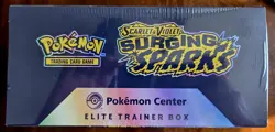 Pokemon Surging Sparks ETB Pokemon Center Exclusive SEALED Elite Trainer Box - Image 2