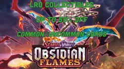 Pokemon Scarlet & Violet - Obsidian Flames - Single Cards Common/Uncommon - Image 1