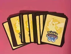 75 Pokemon TCG Online Live Mega Evolution Code Cards Messaged - Image 1