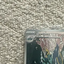 FREE SHIPPING Clawitzer 141/132 Pokemon TCG Mega Evolution Illustration Rare - Image 5