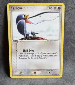 Taillow 86/113 Delta Species Regular Pokemon TCG Moderately Played - Image 1