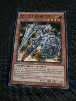 Ancient Gear Knight BP03-EN033 Rare 1st Edition NM Yugioh - Image 1