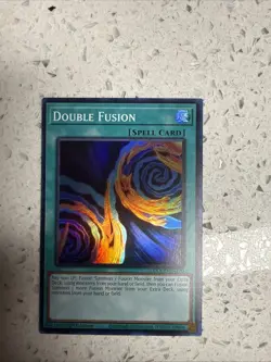 YuGiOh! - Double Fusion DOOD-EN100 Super Rare 1st Edition Near Mint - Image 1