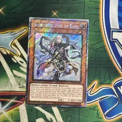 Yugioh! Sage with Eyes of Blue RA04-EN266 Platinum Secret Rare 1st Edition NM - Image 1