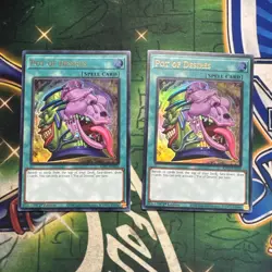 Yugioh! Pot of Desires RA01-EN056 x2 Ultra Rare 1st Edition NM - Image 1