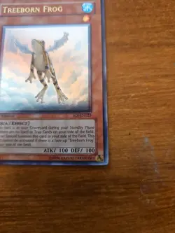 Yugioh! TREEBORN FROG SOI-EN025 Ultimate Rare 1st Edition #3 - Image 2