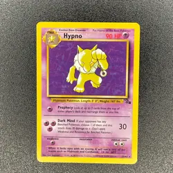 🔥 Hypno 23/62 🔥 Original Non Holo Rare Fossil Set Pokemon Card WOTC TCG 1999 - Image 2
