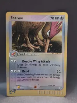 Pokemon Card Fearow 37/100 Reverse Holo Foil EX Sandstorm - Image 1