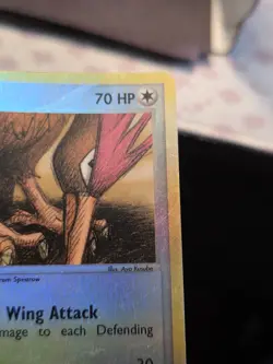 Pokemon Card Fearow 37/100 Reverse Holo Foil EX Sandstorm - Image 4
