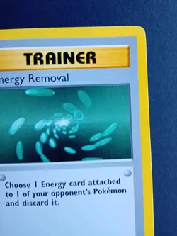 Pokemon Cards: Base Set 1st Edition Common: Energy Removal 92/102 - Image 4