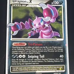 Pokemon TCG Drapion LV.X Platinum Holo Card 123/127 Rare Holo LV.X - Image 2