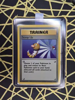 🔥 Scoop Up 78/102 🔥 Original Non Holo Rare Base Set Pokemon Card Trainer 1999 - Image 1