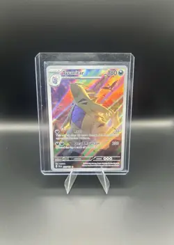 Pokemon TCG Tyranitar Holo Card Scarlet & Violet Paldea Evolved 222/193 - Image 1