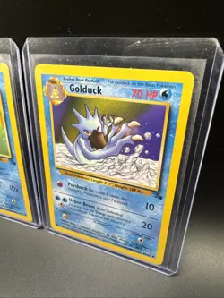 Psyduck & Golduck - 1999 Fossil Pokemon Cards 151 - Image 3