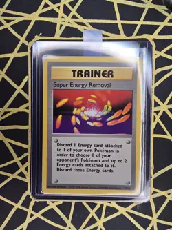 🔥 Super Energy Removal 79/102 🔥 Original Non Holo Rare Base Set Pokemon Card - Image 1