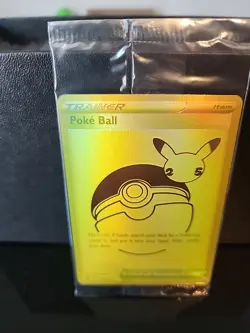 2021 Pokemon Celebrations UPC Poke Ball Promo Card #SWSH146 Sealed - Image 2