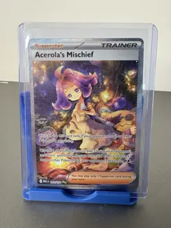 Acerola's Mischief 183/132 Me01: Mega Evolution Holo Pokemon card NM - Image 1