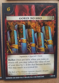 ANACHRONISM Card Game History Channel 10 BOOSTER Cards Beowulf Grendel 2004 - Image 5