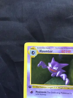 Pokemon Cards: Base Set 1st Edition Uncommon: Haunter 29/102 - Image 2
