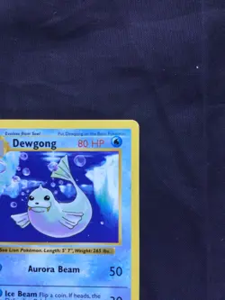 Pokemon Cards: Base Set 1st Edition Uncommon: Dewgong 25/102 - Image 3