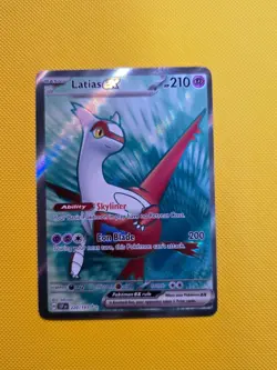 Pokemon TCG Surging Sparks Latias EX 220/191 Ultra Rare Full Art Holo Card - Image 1
