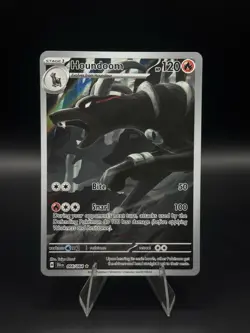 Pokemon TCG Shrouded Fable Houndoom Illustration Rare Holo Card 066/64 - Image 1