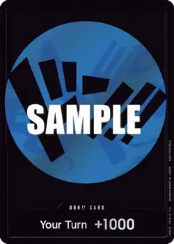 DON!! Card (Blue) [null] (One Piece Promotion Cards) - Image 1