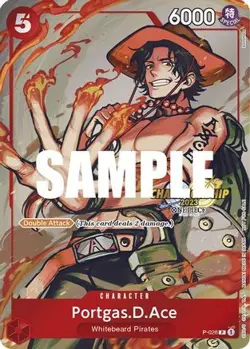 Portgas.D.Ace (CS 2023 Event Pack) [P-028] (One Piece Promotion Cards) - Image 1